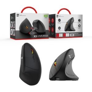 R8 - 6D Wireless 2.4G&Bluetooth Rechargeable Mouse