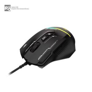 R8 - 8D Wired Gaming Mouse RGB Lighting (G208) Black