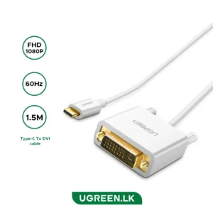 UGREEN 1.5 Meter Type-C To DVI Cable