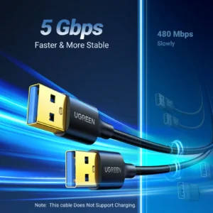 UGREEN 2Meter USB-A 3.0 Male to Male Cable