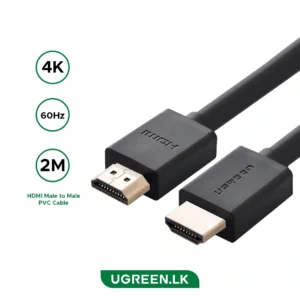 UGREEN 2 Meter 4K@60hz HDMI Cable Male to Male