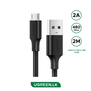UGREEN 2 Meter USB to Micro 2A Max Cable