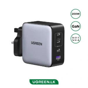 UGREEN 200W 4-Port GaN Fast Charger UK version