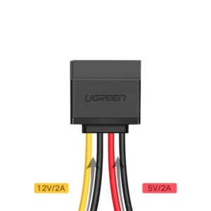UGREEN IDE To Dual SATA Power Cable